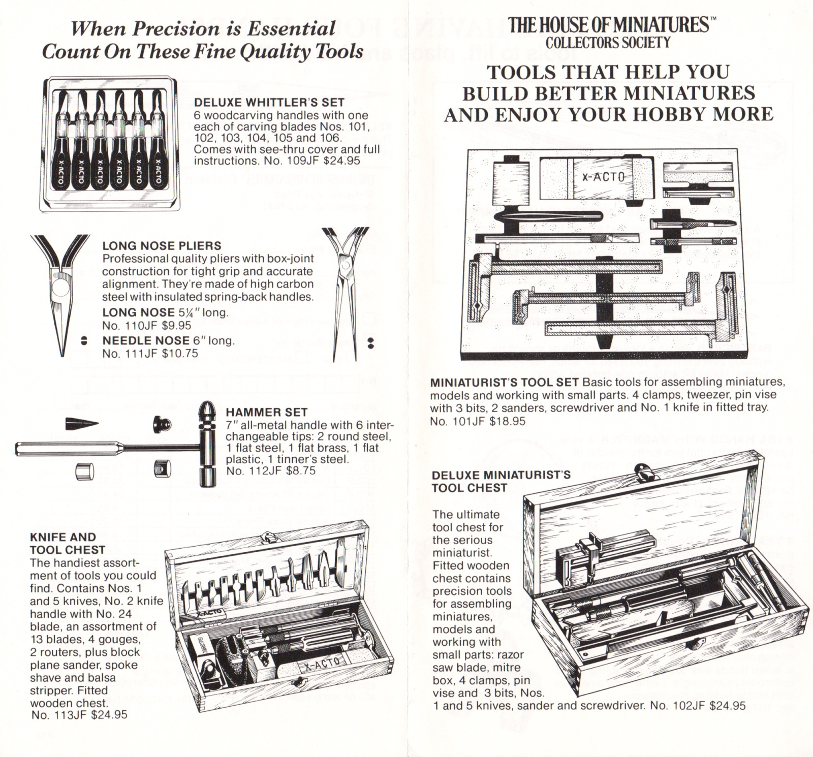 X-Acto Tools